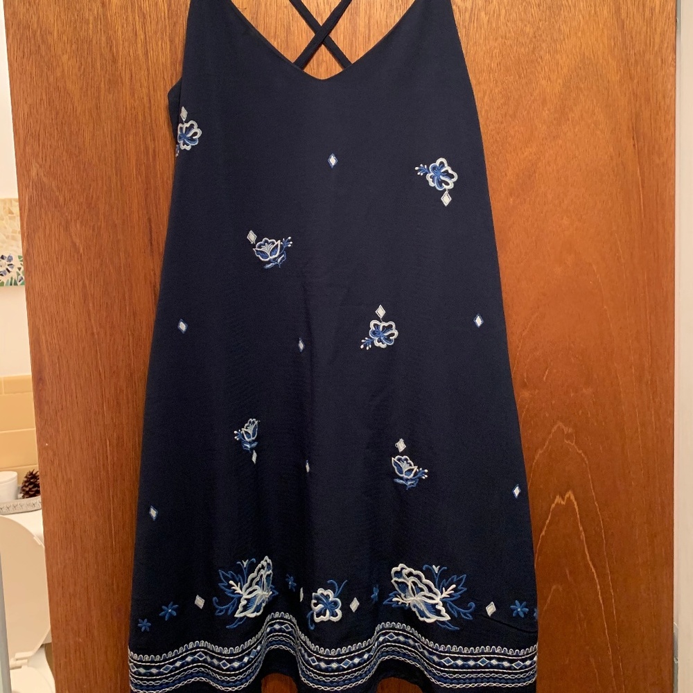 Franchesca's Embroidered Floral Dress